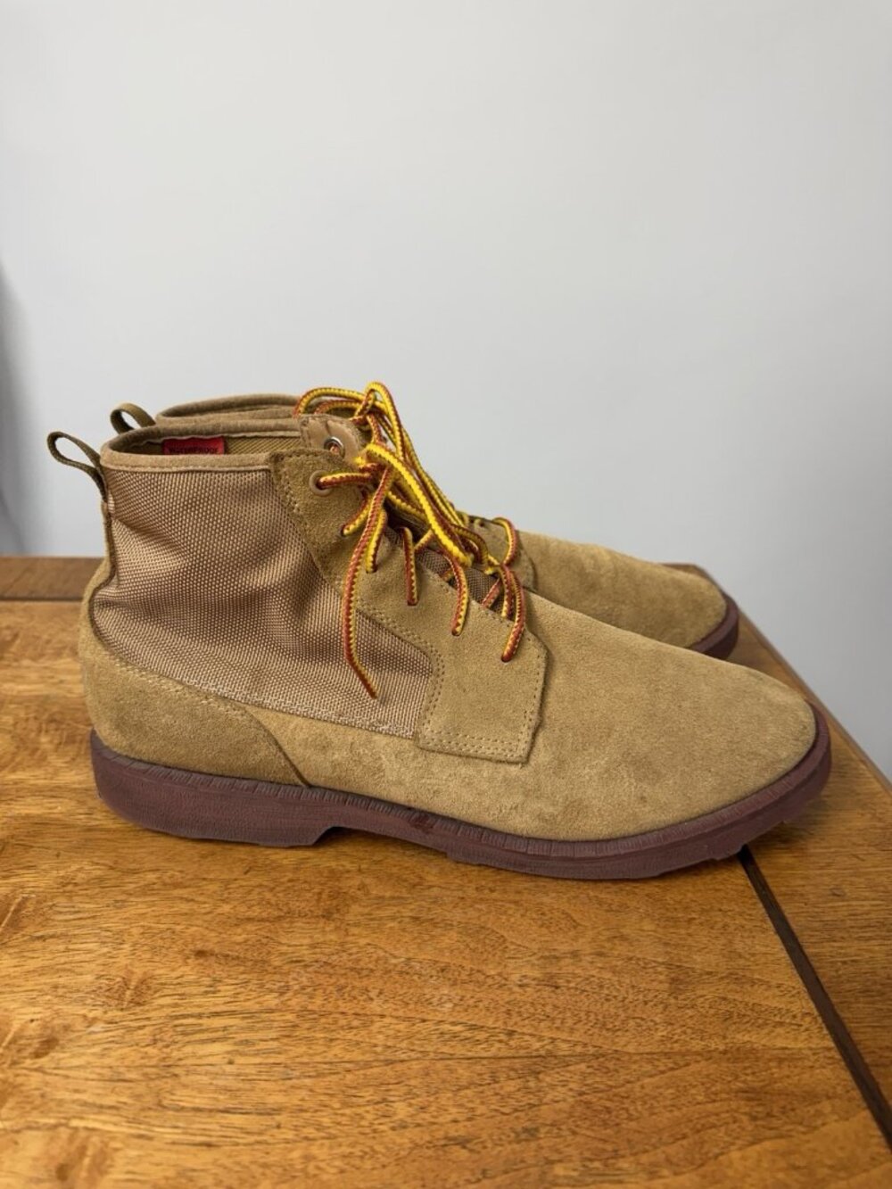 Sorel Men’s 12 Caribou OTM Chukka Waterproof Boots Shoes Tan/Brown Hiking READ